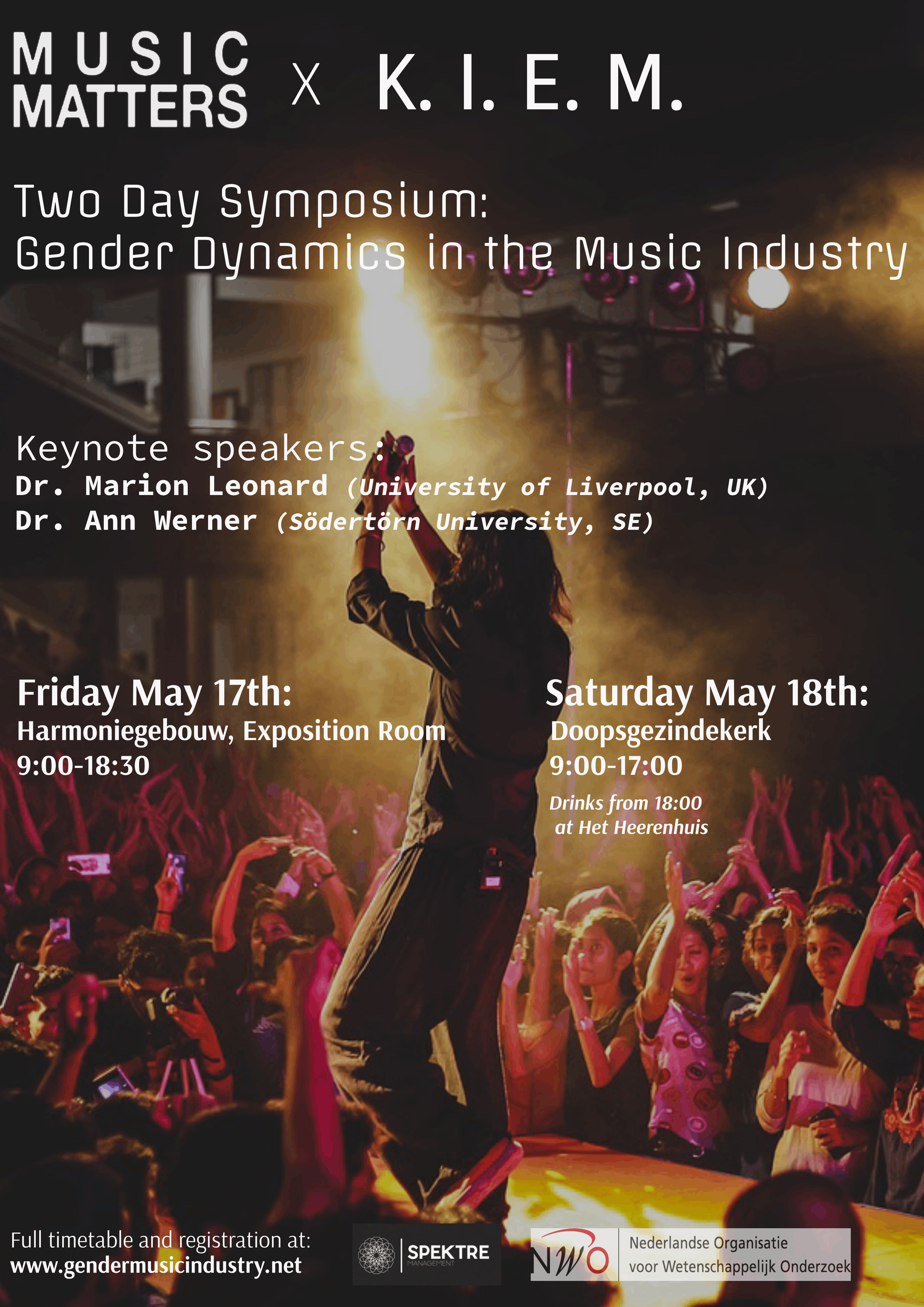 Sinis Willen Intuïtie Exploring Gender Dynamics in the Music Industry – KIEM (Knowledge and  Innovation Mapping of the Creative Industry)
